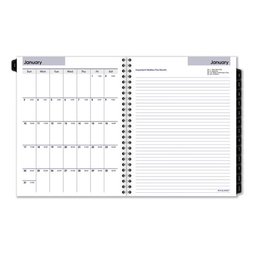 Dayminder Executive Weekly/monthly Refill, 8.75 X 7, White Sheets, 12-month (jan To Dec): 2024