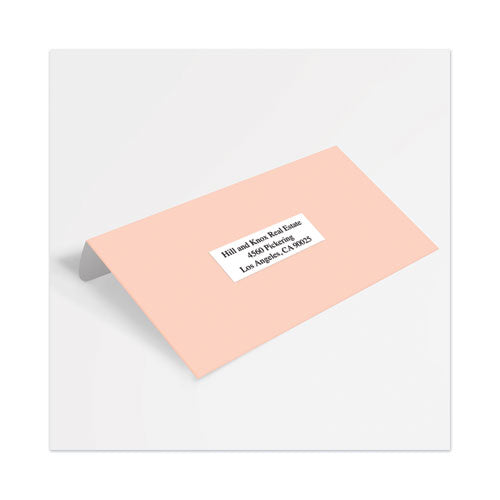 Copier Mailing Labels, Copiers, 1 X 2.81, White, 33/sheet, 100 Sheets/box