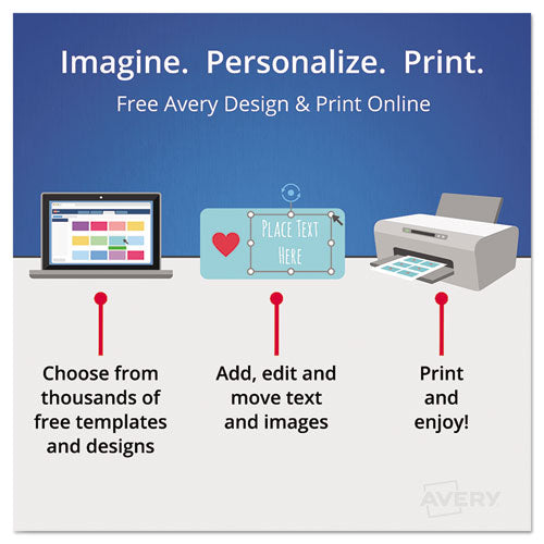 Printable Postcards, Inkjet/laser, 74 Lb, 4.25 X 5.5, Ivory, 100 Cards, 4 Cards/sheet, 25 Sheets/box