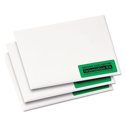 High-visibility Permanent Laser Id Labels, 1 X 2.63, Neon Green, 750/pack