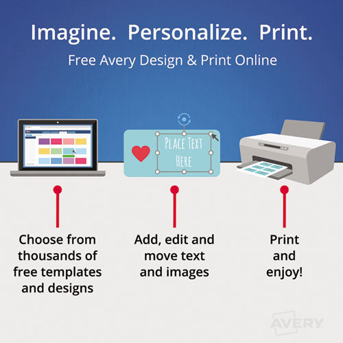 Durable Permanent Id Labels With Trueblock Technology, Laser Printers, 1.25 X 1.75, White, 32/sheet, 50 Sheets/pack