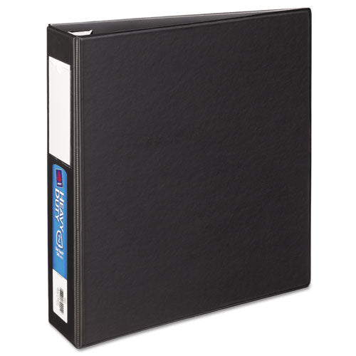 Heavy-duty Non-view Binder With Durahinge And One Touch Ezd Rings, 3 Rings, 2" Capacity, 11 X 8.5, Black