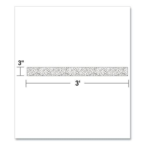 Straight Borders, 3" X 3 Ft, Black/white Dotted, 12/pack