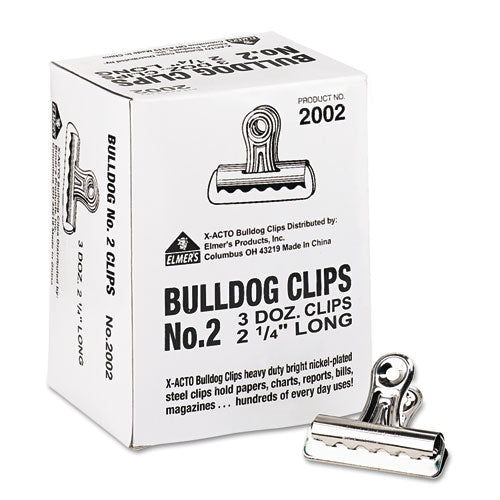 Bulldog Clips, Nickel