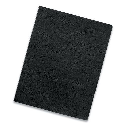 Executive Leather-like Presentation Cover, Black, 11 X 8.5, Unpunched, 200/pack