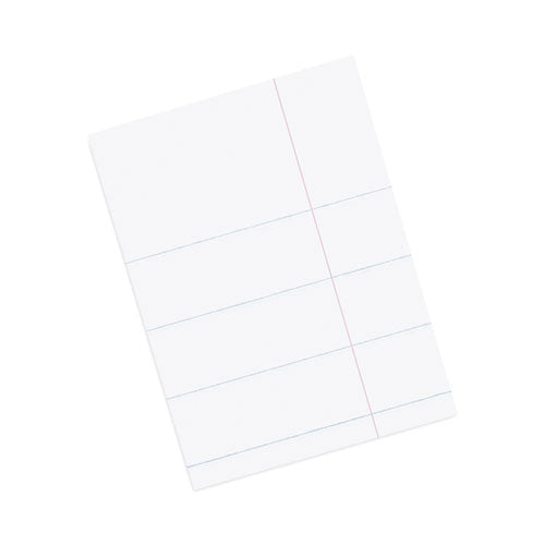 Composition Paper, 8.5 X 11, Wide/legal Rule, 500/pack