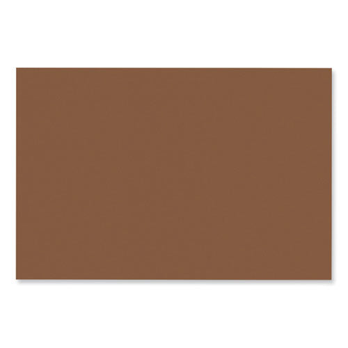 Sunworks Construction Paper, 50 Lb Text Weight, 12 X 18, Brown, 50/pack