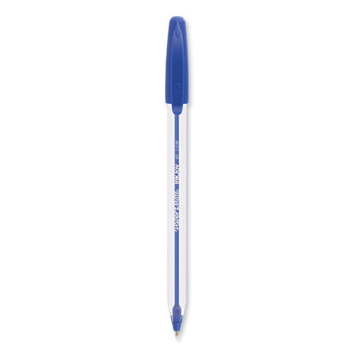 Inkjoy 50st Ballpoint Pen, Stick, Medium 1 Mm, Blue Ink, White/blue Barrel, 60/pack