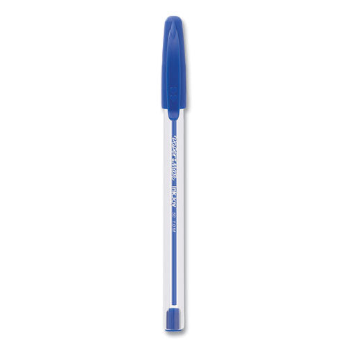 Inkjoy 50st Ballpoint Pen, Stick, Medium 1 Mm, Blue Ink, White/blue Barrel, 60/pack