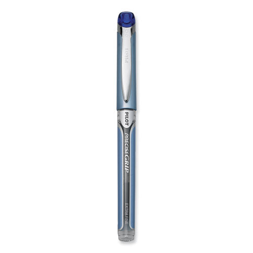 Precise Grip Roller Ball Pen, Stick, Extra-fine 0.5 Mm, Blue Ink, Blue Barrel