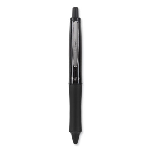 Dr. Grip Fullblack Advanced Ink Ballpoint Pen, Retractable, Medium 1 Mm, Black Ink, Black Barrel