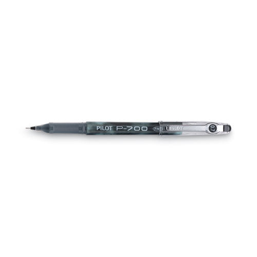 Precise P-700 Gel Pen, Stick, Fine 0.7 Mm, Black Ink, Black Barrel, Dozen