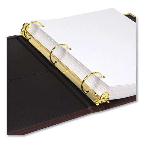 Classic Collection Ring Binder, 3 Rings, 1" Capacity, 11 X 8.5, Burgundy