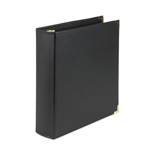 Classic Collection Ring Binder, 3 Rings, 2" Capacity, 11 X 8.5, Black