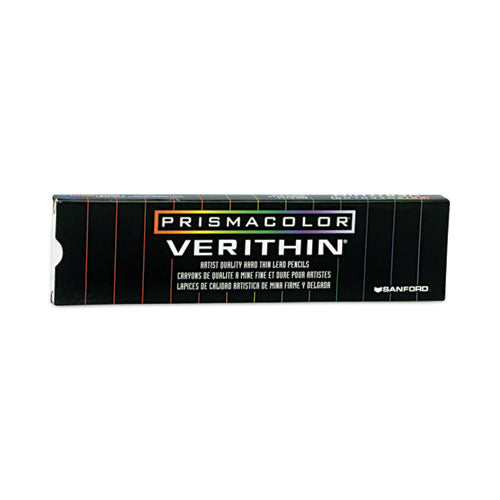 Verithin Dual-ended Two-color Pencils, 2 Mm, Blue/red Lead, Blue/red Barrel, Dozen