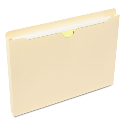 Manila File Jackets, 2-ply Straight Tab, Letter Size, Manila, 50/box