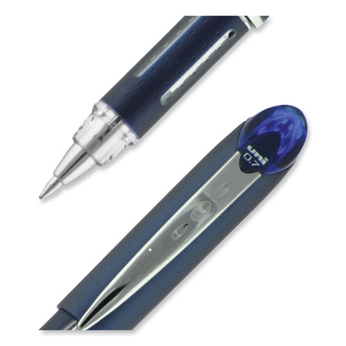 Jetstream Ballpoint Pen, Stick, Fine 0.7 Mm, Blue Ink, Blue Barrel