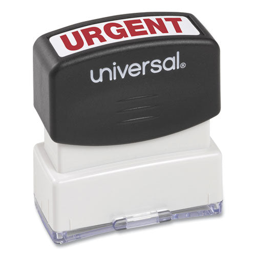 Message Stamp, Urgent, Pre-inked One-color, Red