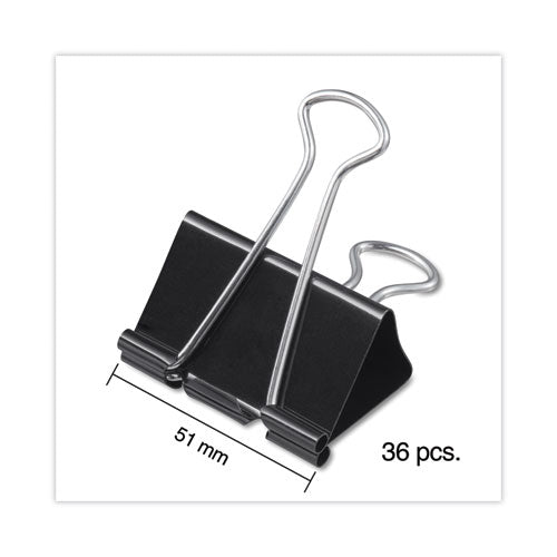 Binder Clip Zip-seal Bag Value Pack,Black/silver