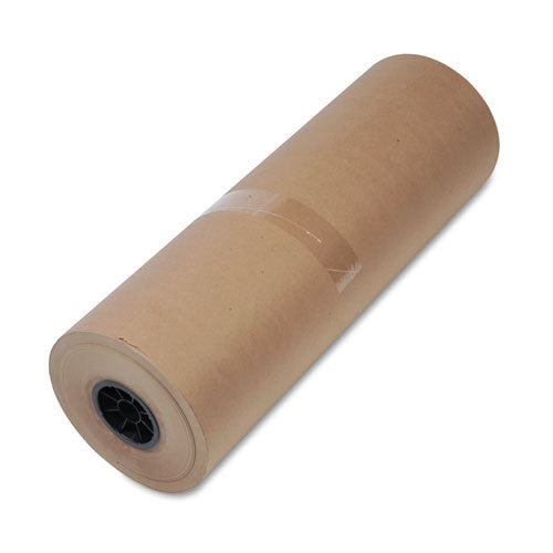 High-volume Mediumweight Wrapping Paper Roll, 40 Lb Wrapping Weight Stock, 24" X 900 Ft, Brown