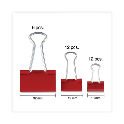 Binder Clips With Storage Tub