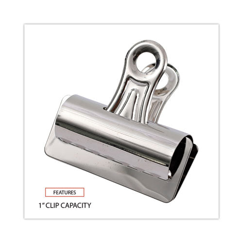 Bulldog Clips, Nickel