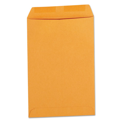 Catalog Envelope, 24 Lb Bond Weight Kraft, #1, Square Flap, Gummed Closure, 6 X 9, Brown Kraft, 500/box