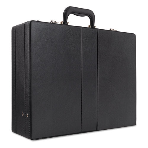 Classic Attache, Vinyl, 12.5 X 4 X 17.5, Black