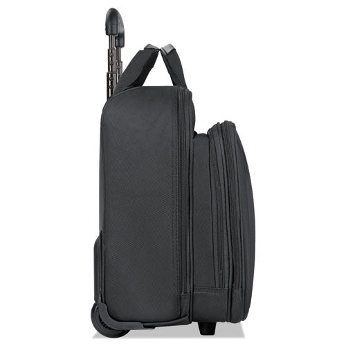 Classic Rolling Case, Fits Devices Up To 17.3", Polyester, 17.5 X 9 X 14, Black