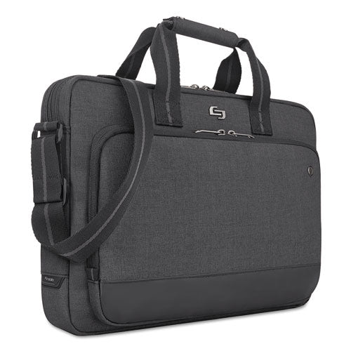 Urban Slimbrief, Fits Devices Up To 15.6", Polyester, 16" X 3" X 11.5", Gray