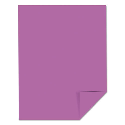 Color Paper, 24 Lb Bond Weight, 8.5 X 11, Planetary Purple, 500 Sheets/ream