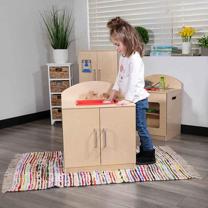 Childrens Wooden Kitchen Sink