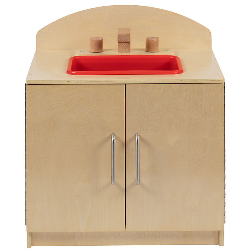 Childrens Wooden Kitchen Sink