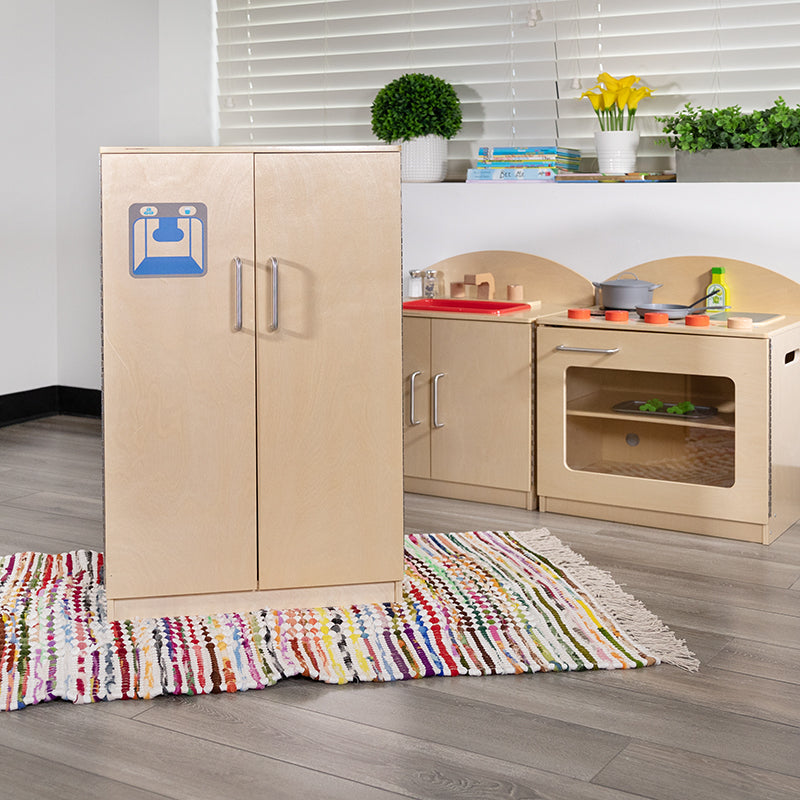 Childrens Wooden Refrigerator