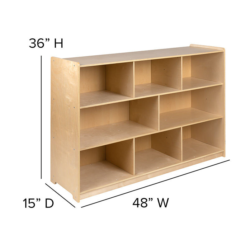 Wood Classroom Storage Cabinet