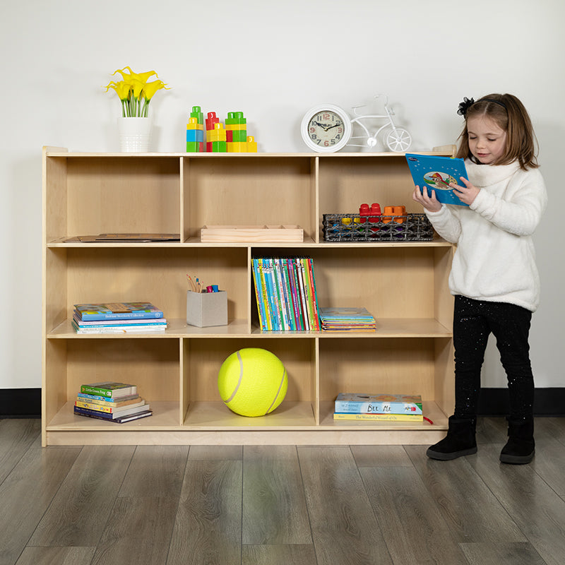 Wood Classroom Storage Cabinet