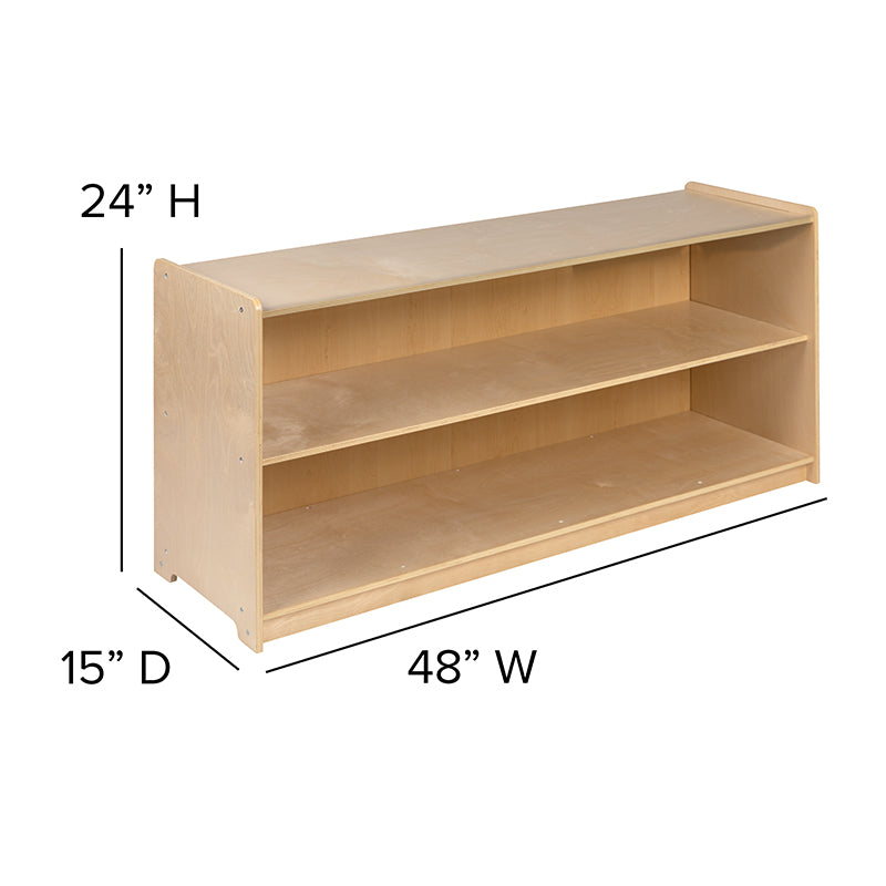 Wood Classroom Storage Cabinet