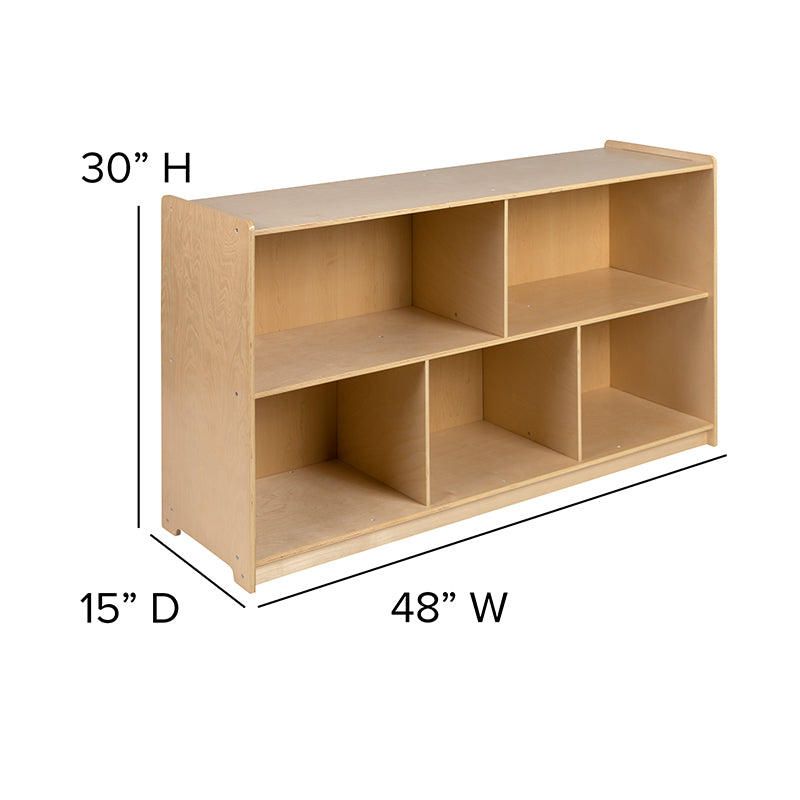 Wood Classroom Storage Cabinet