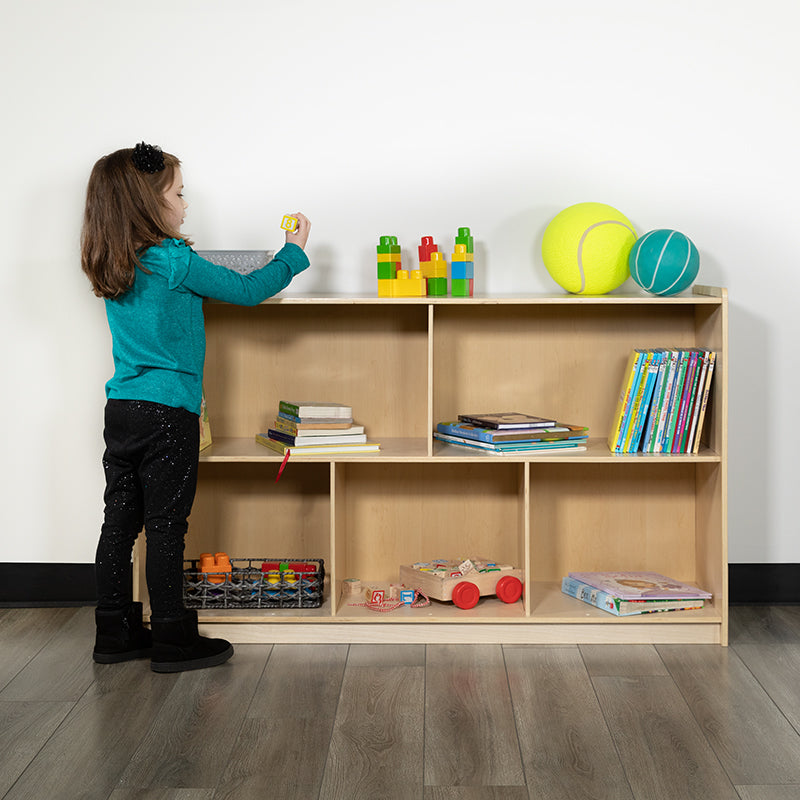 Wood Classroom Storage Cabinet