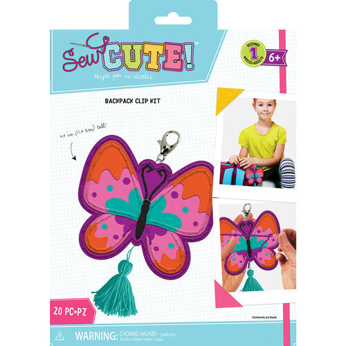 BUTTERFLY -BACKPACK CLIP