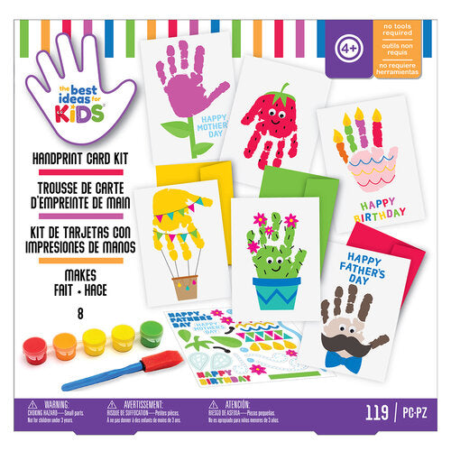 The Best Ideas for Kids HANDPRINT CARD KIT