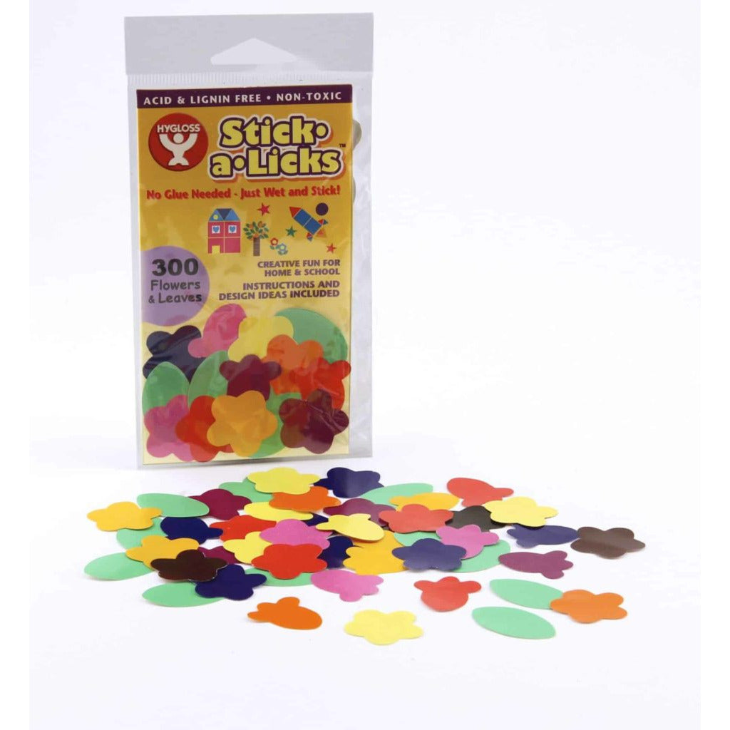 Stick-A-Licks - Flowers & Leaves, 2000 Pcs