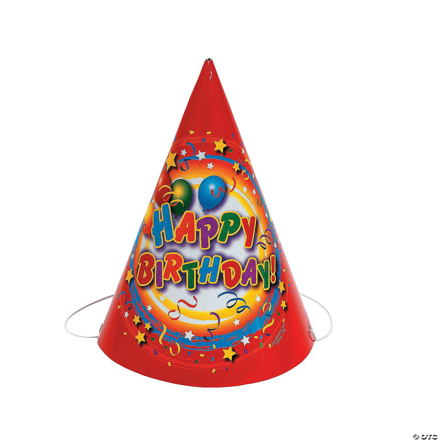 Happy Birthday Paper Party Hats 144 pc