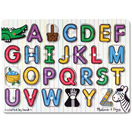 See-Inside Alphabet Peg Puzzle