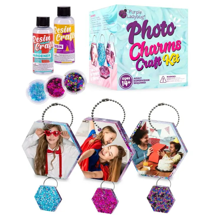 Resin Crafts: Photo Charms Craft Kit