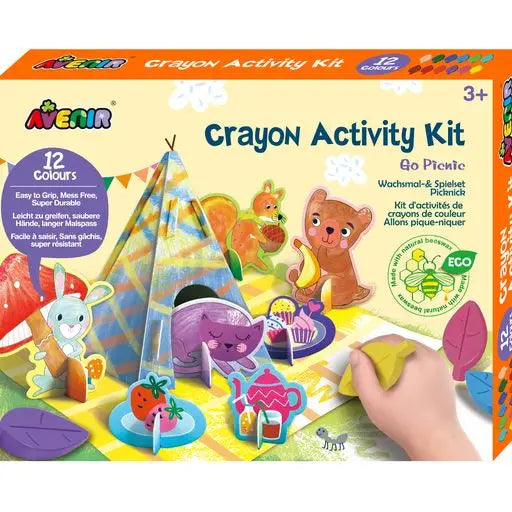 Avenir - Avenir Crayon Activity Kit Go Picnic