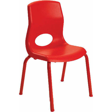 MyPosture™ Chair, 12"Seat Height, Candy Apple Red