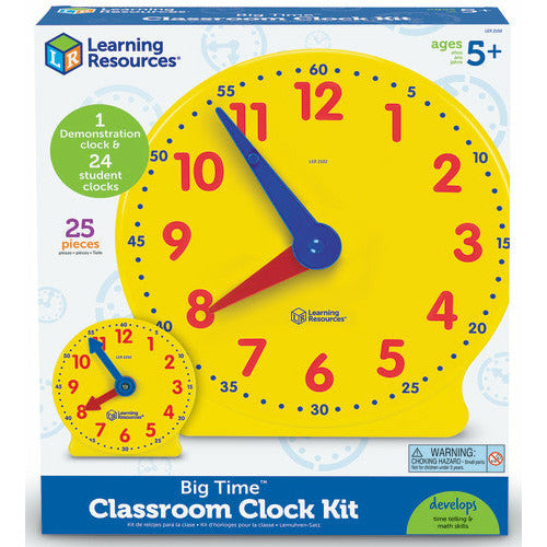 Big Time™ Learning Clock Classroom Kit