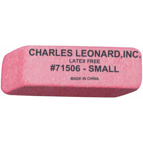 Synthetic Wedge Pink Erasers, Small, Box of 36