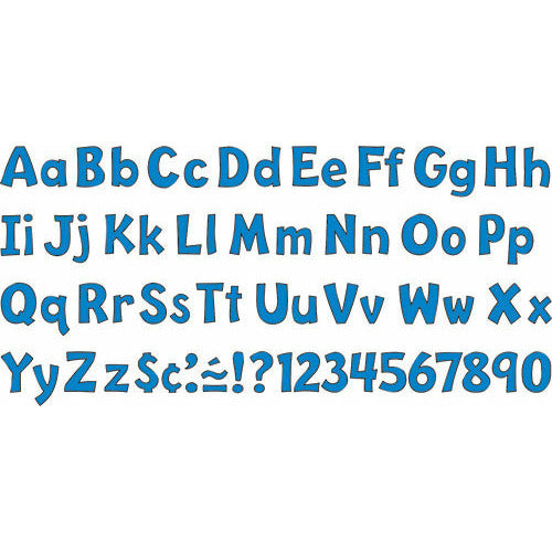 Blue 4" Playful Combo Ready Letters®